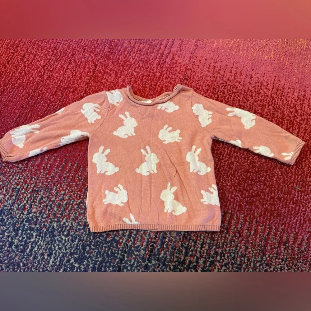 H&M 6m bunny‎ sweater​